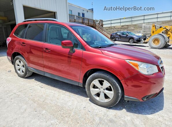JF2SJADC9GH469441 2016 SUBARU FORESTER Red Передня права чверть