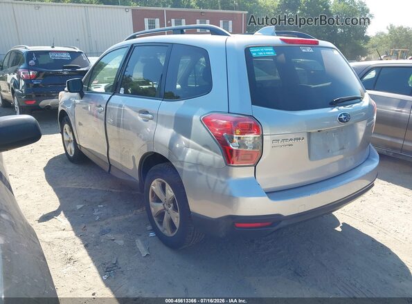 JF2SJADC9GH480259 2016 SUBARU FORESTER Серебряный Задняя левая четверть