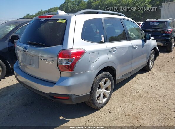 JF2SJADC9GH480259 2016 SUBARU FORESTER Серебряный Задняя правая четверть