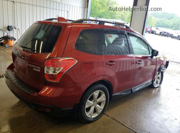 JF2SJADCXGH418241 2016 SUBARU FORESTER Maroon Rear right