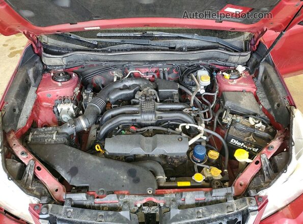 JF2SJADCXGH418241 2016 SUBARU FORESTER Maroon Engine compartment view
