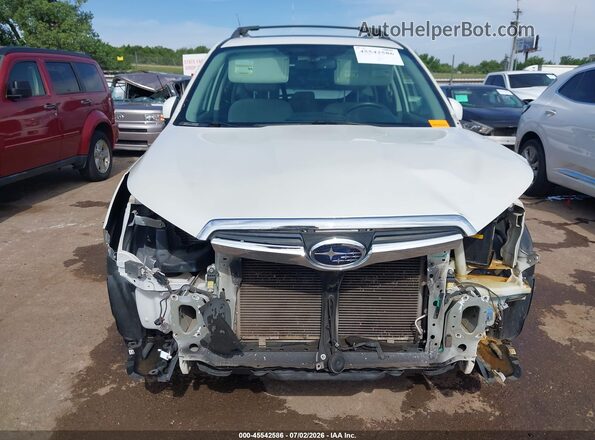 JF2SJADCXGH423942 2016 SUBARU FORESTER White Սալոնի հետևի տեսք