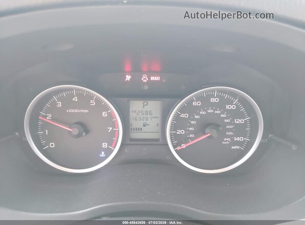 JF2SJADCXGH423942 2016 SUBARU FORESTER White Հետևի նստատեղերի տեսք
