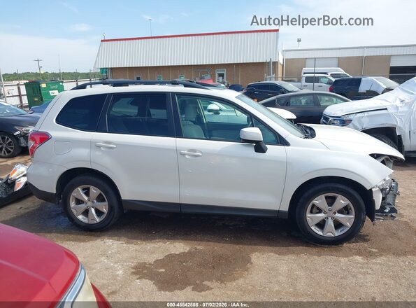 JF2SJADCXGH423942 2016 SUBARU FORESTER White Սալոնի 360 աստիճան տեսք