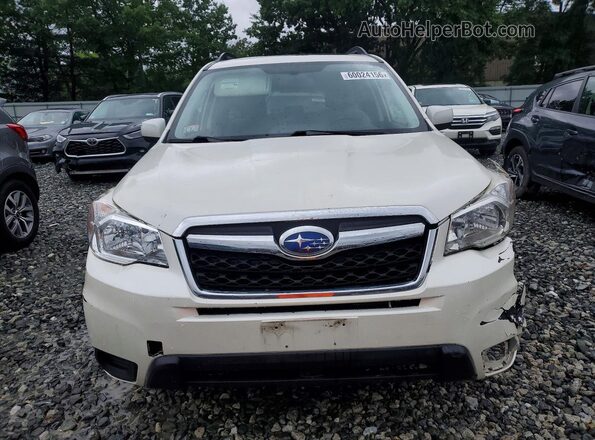JF2SJADCXGH427442 2016 SUBARU FORESTER White Widok z przodu
