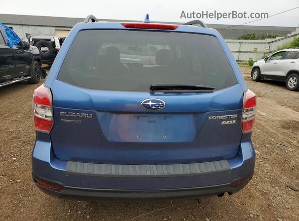 JF2SJADCXGH437789 2016 SUBARU FORESTER Blue Widok z tyłu