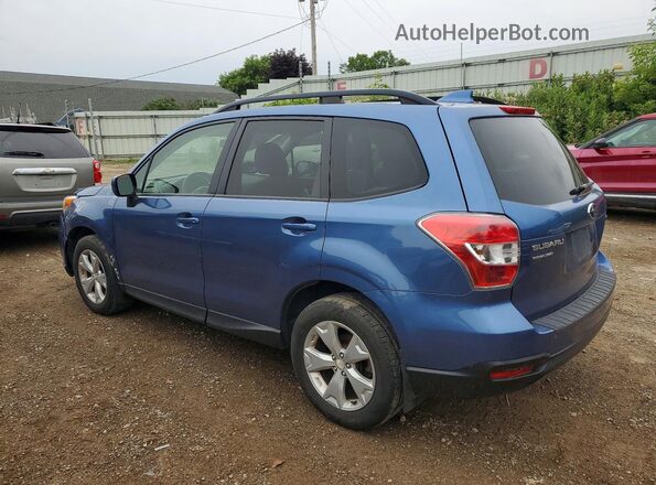 JF2SJADCXGH437789 2016 SUBARU FORESTER Blue Tył lewy