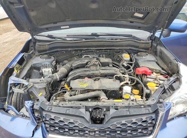 JF2SJADCXGH437789 2016 SUBARU FORESTER Blue Widok komory silnika