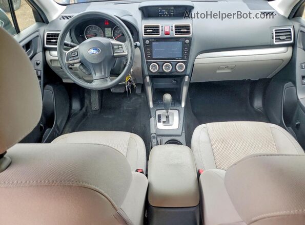 JF2SJADCXGH437789 2016 SUBARU FORESTER Blue Widok deski rozdzielczej
