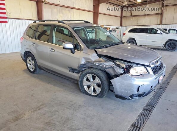 JF2SJADCXGH531705 2016 SUBARU FORESTER Gray Przód prawy