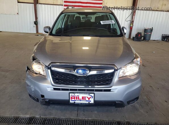 JF2SJADCXGH531705 2016 SUBARU FORESTER Gray Widok z przodu