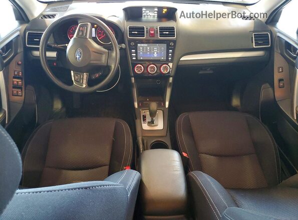 JF2SJADCXGH531705 2016 SUBARU FORESTER Gray Widok deski rozdzielczej