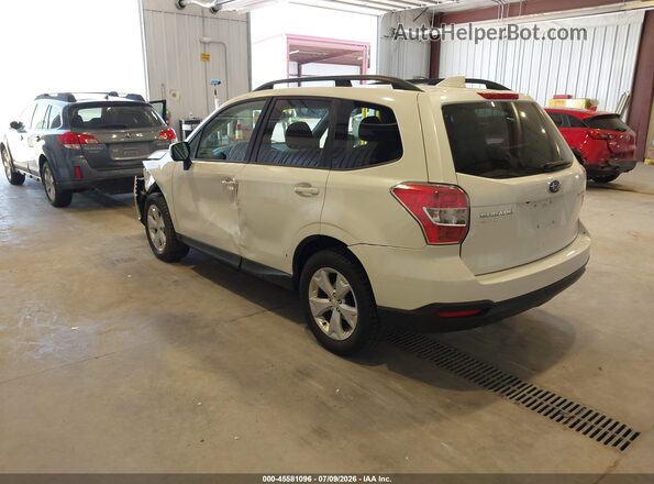 JF2SJADCXGH567040 2016 SUBARU FORESTER Белый Задняя левая четверть