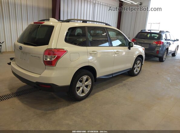 JF2SJADCXGH567040 2016 SUBARU FORESTER Белый Задняя правая четверть