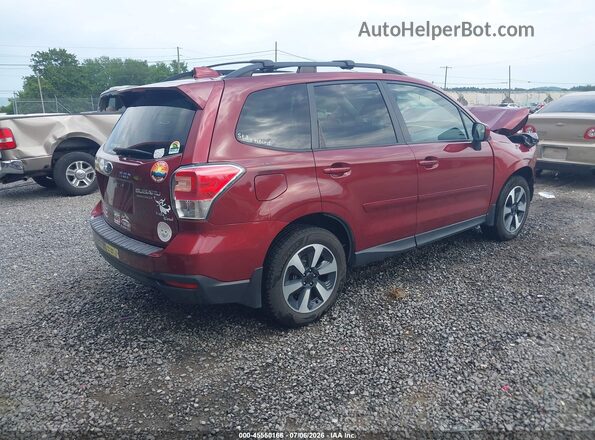 JF2SJADCXHH428706 2017 SUBARU FORESTER Burgundy Rear right