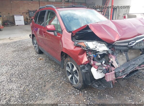 JF2SJADCXHH428706 2017 SUBARU FORESTER Burgundy 