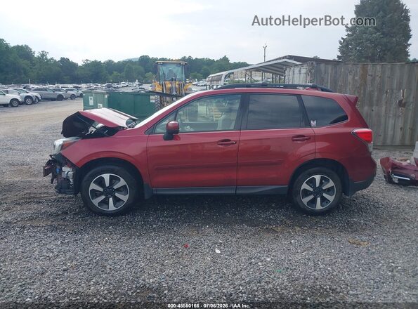 JF2SJADCXHH428706 2017 SUBARU FORESTER Burgundy 