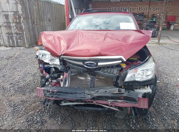 JF2SJADCXHH428706 2017 SUBARU FORESTER Burgundy 