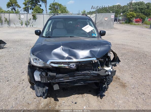 JF2SJADCXJH468211 2018 SUBARU FORESTER Gray Vista del cuadro de instrumentos