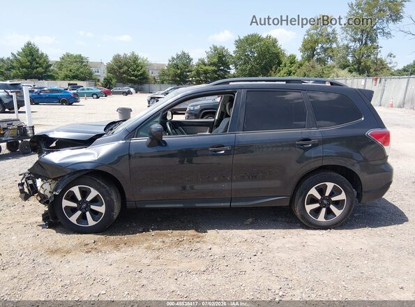 JF2SJADCXJH468211 2018 SUBARU FORESTER Gray Vista interior de 360 grados