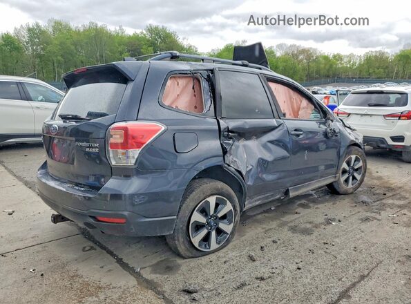 JF2SJAEC0HH496060 2017 SUBARU FORESTER Charcoal Tył prawy