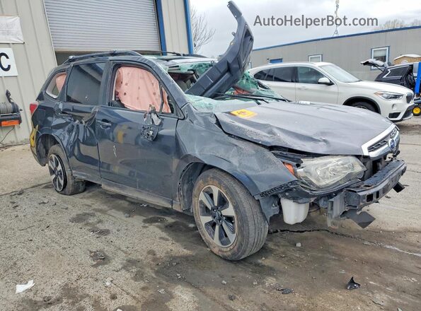JF2SJAEC0HH496060 2017 SUBARU FORESTER Charcoal Przód prawy