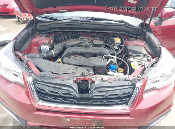 JF2SJAEC0HH514069 2017 SUBARU FORESTER Красный Вид сзади