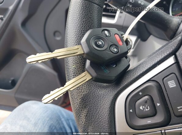 JF2SJAEC0HH514069 2017 SUBARU FORESTER Красный Вид панели приборов