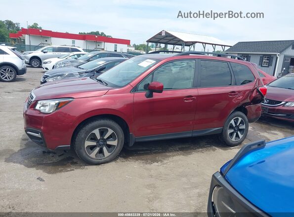 JF2SJAEC0HH514069 2017 SUBARU FORESTER Красный Панорамный вид салона 360°