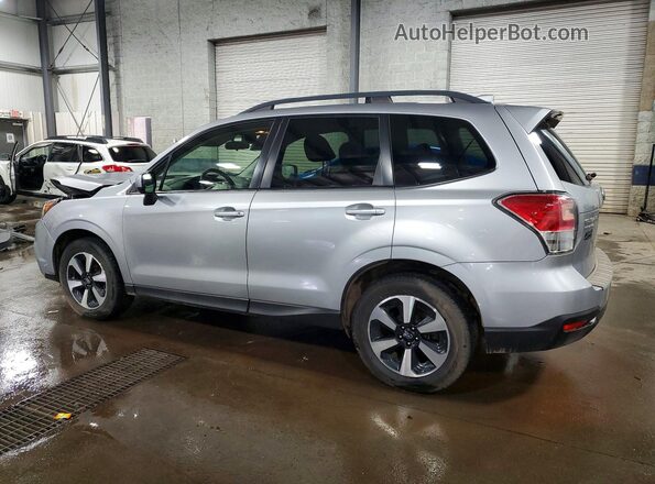 JF2SJAEC0HH810080 2017 SUBARU FORESTER Silver Trasero izquierdo