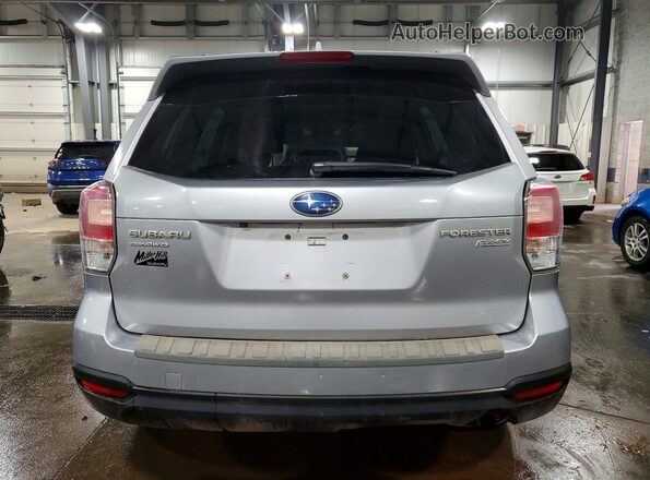 JF2SJAEC0HH810080 2017 SUBARU FORESTER Silver Vista trasera