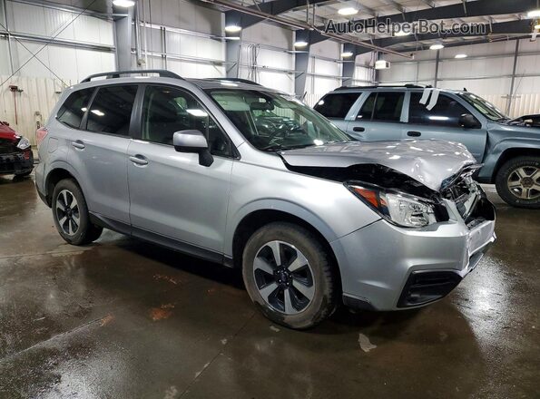 JF2SJAEC0HH810080 2017 SUBARU FORESTER Silver Delantero derecho