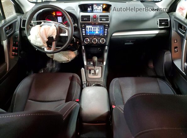 JF2SJAEC0HH810080 2017 SUBARU FORESTER Silver Vista del salpicadero
