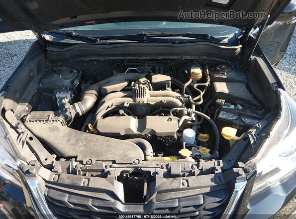 JF2SJAEC0JH445910 2018 SUBARU FORESTER Black უკანა ხედი