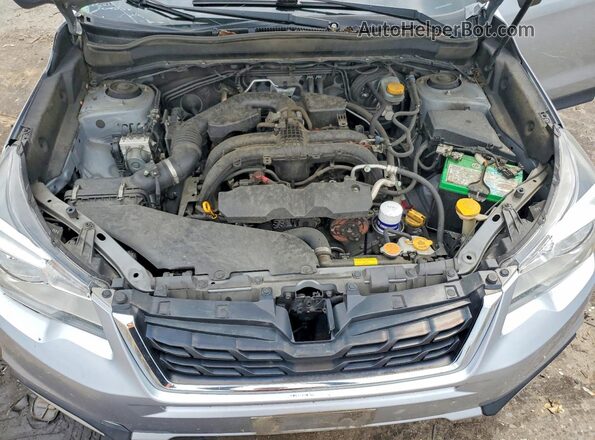 JF2SJAEC0JH471777 2018 SUBARU FORESTER Silver ძრავის განყოფილების ხედი