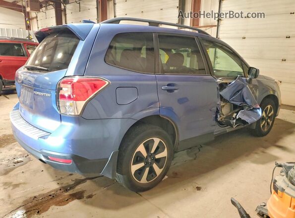 JF2SJAEC0JH508228 2018 SUBARU FORESTER Blue Trasero derecho