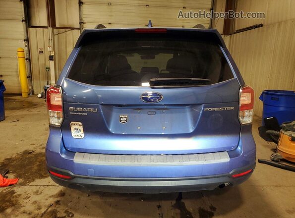 JF2SJAEC0JH508228 2018 SUBARU FORESTER Blue Vista trasera