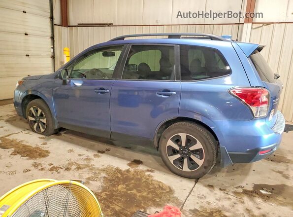 JF2SJAEC0JH508228 2018 SUBARU FORESTER Blue Trasero izquierdo