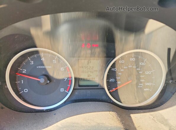 JF2SJAEC0JH509444 2018 SUBARU FORESTER White Вид щитка приладів
