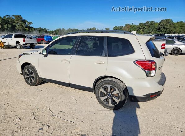 JF2SJAEC0JH509444 2018 SUBARU FORESTER White Задня ліва чверть