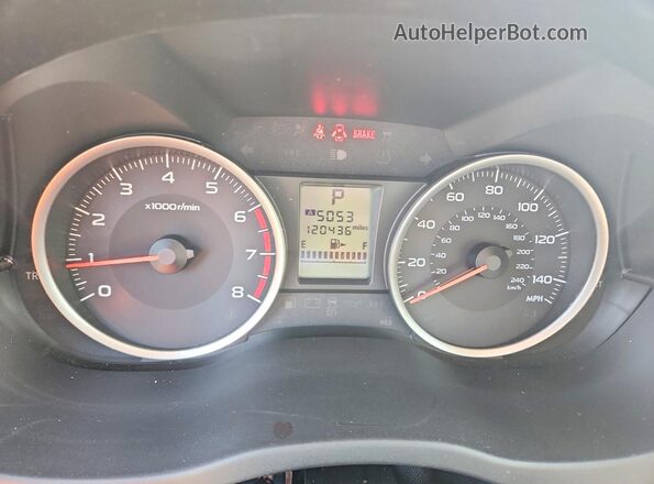 JF2SJAEC0JH514773 2018 SUBARU FORESTER Белый Вид щитка приборов