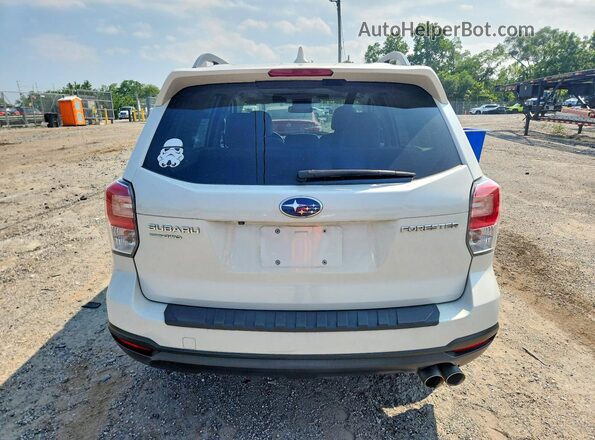 JF2SJAEC0JH514773 2018 SUBARU FORESTER Белый Вид сзади