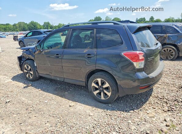 JF2SJAEC0JH547837 2018 SUBARU FORESTER Gray Задня ліва чверть