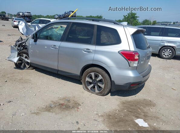 JF2SJAEC0JH587206 2018 SUBARU FORESTER Silver Trasero izquierdo