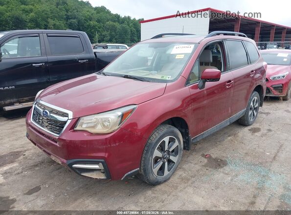 JF2SJAEC1HH468834 2017 SUBARU FORESTER Красный Передняя левая четверть