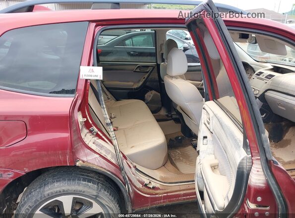 JF2SJAEC1HH468834 2017 SUBARU FORESTER Красный Вид спереди