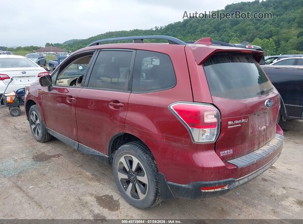 JF2SJAEC1HH468834 2017 SUBARU FORESTER Красный Задняя левая четверть