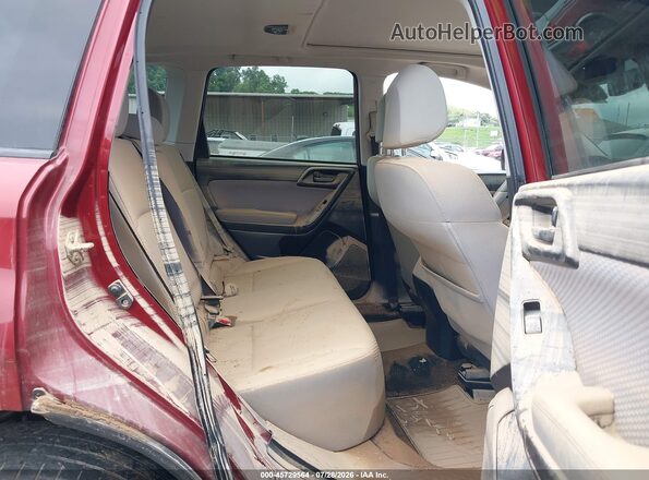 JF2SJAEC1HH468834 2017 SUBARU FORESTER Красный Вид наклейки с VIN-кодом