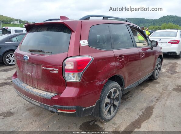 JF2SJAEC1HH468834 2017 SUBARU FORESTER Красный Задняя правая четверть