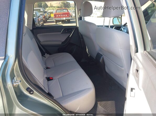 JF2SJAEC1HH563149 2017 SUBARU FORESTER Green VIN կոդի պիտակի տեսք